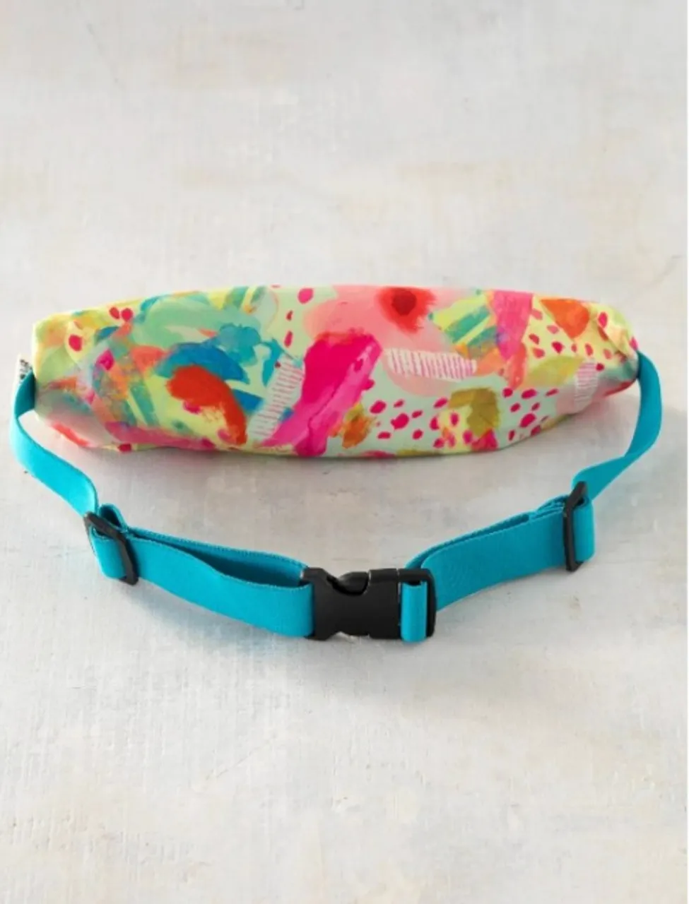 On The Run Waist Belt Rainbw Floral