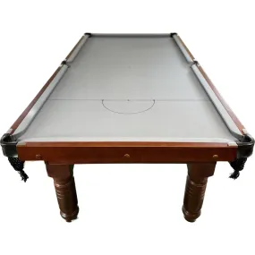 Opal 8ft Slate Round Leg Pool Table