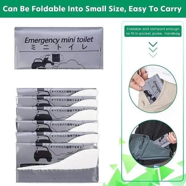 Outdoor Emergency Urine Bags - Disposable Emergency Urinal Bag