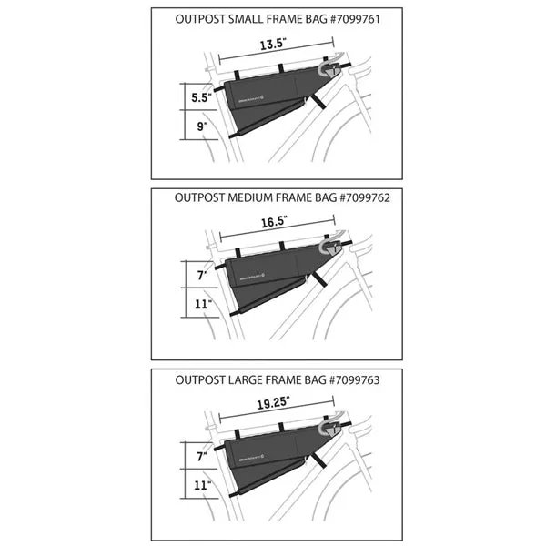 Outpost Frame Bag - M