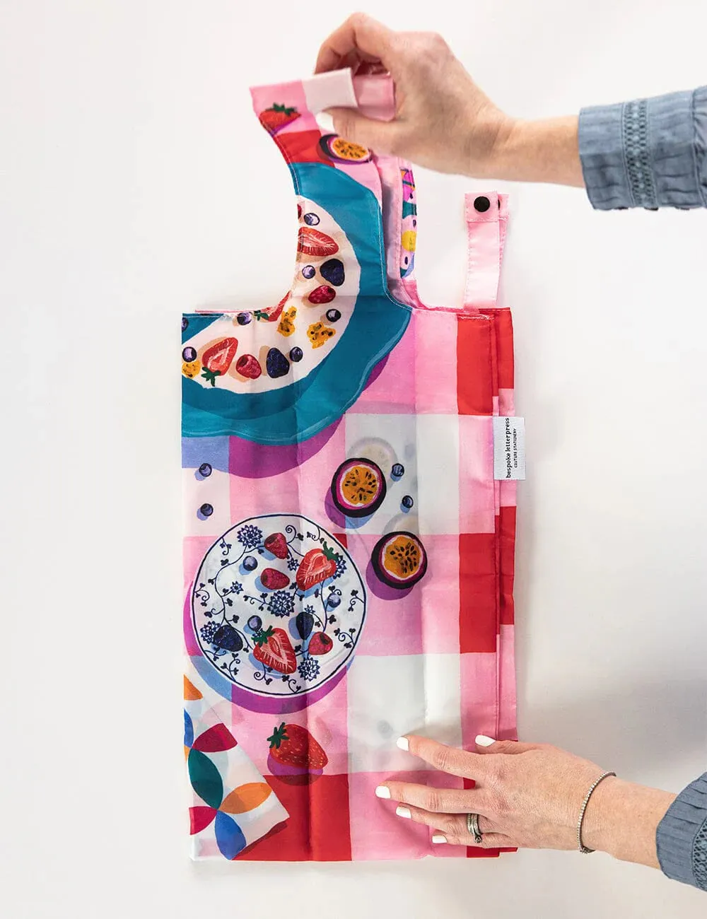 Passionfruit Pavlova Shopping Bag