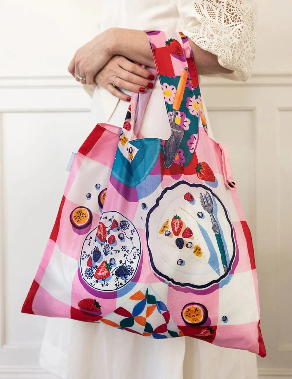 Passionfruit Pavlova Shopping Bag