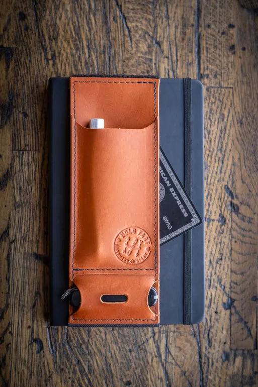 Pen Caddy | Leather Pen Wallet for your Notebook