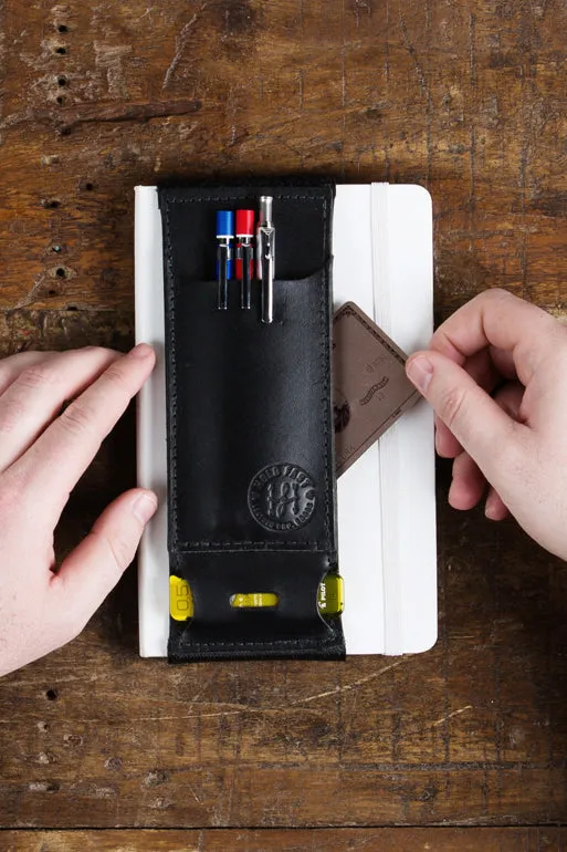 Pen Caddy | Leather Pen Wallet for your Notebook