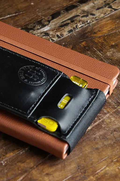 Pen Caddy | Leather Pen Wallet for your Notebook