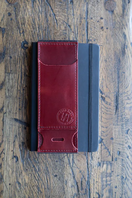 Pen Caddy | Leather Pen Wallet for your Notebook