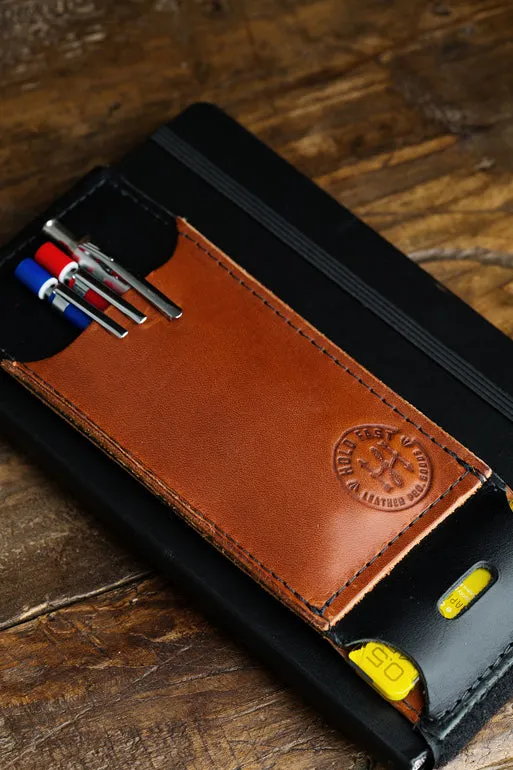 Pen Caddy | Leather Pen Wallet for your Notebook