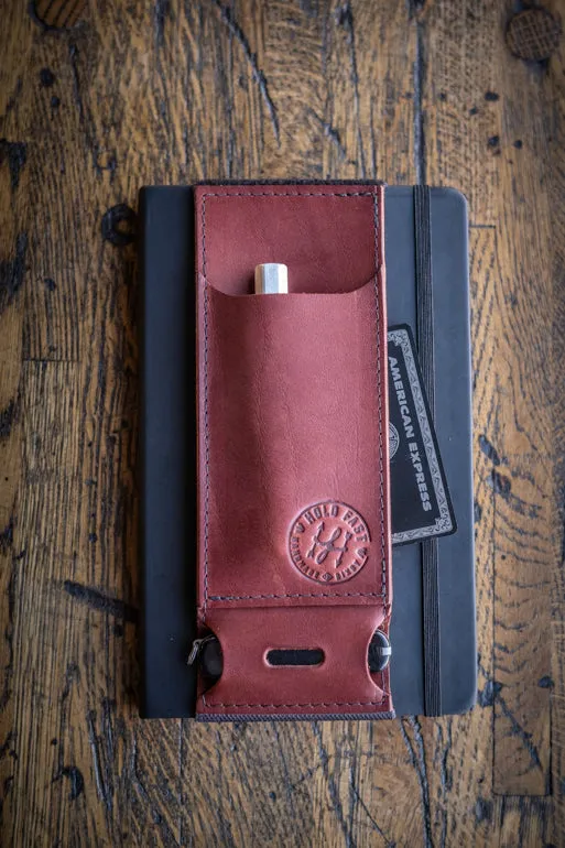 Pen Caddy | Leather Pen Wallet for your Notebook