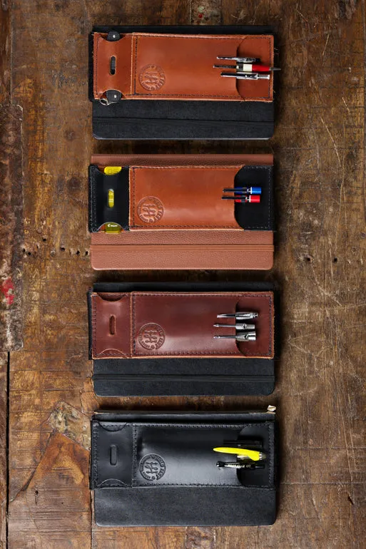 Pen Caddy | Leather Pen Wallet for your Notebook