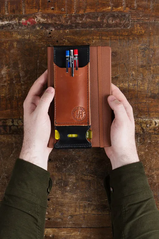 Pen Caddy | Leather Pen Wallet for your Notebook