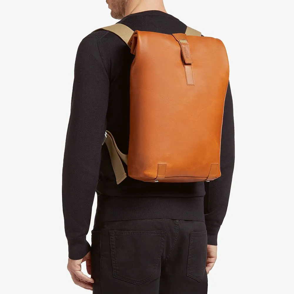 Pickwick Leather Backpack Honey Small