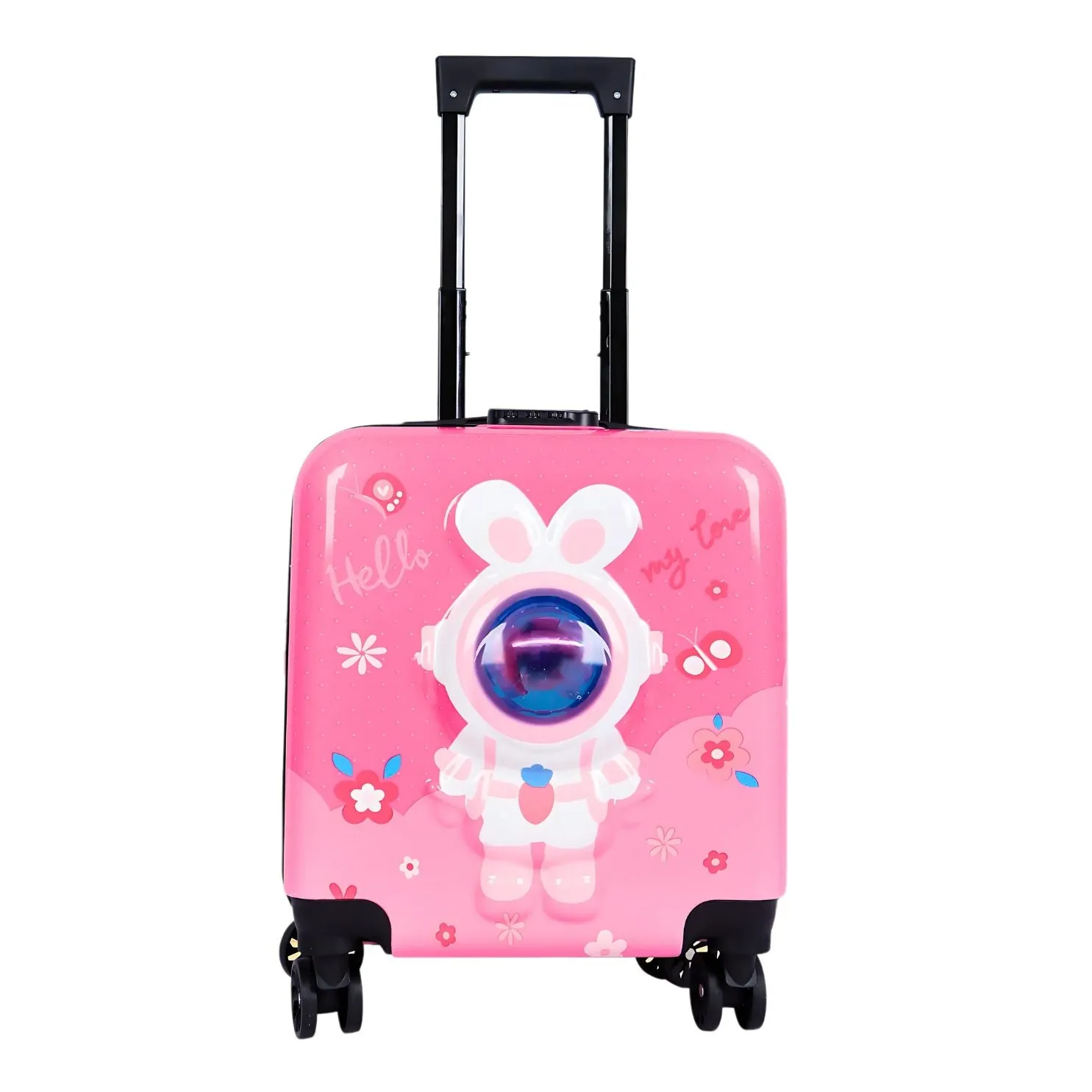 Pink Astronaut Dreamer Trolley Bag/Suitcase