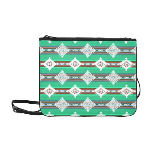 Plateau Stars Slim Clutch Bag