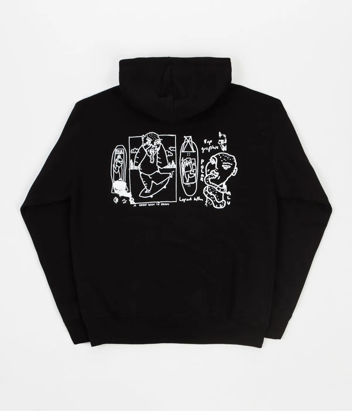 Polar Notebook Hoodie - Black