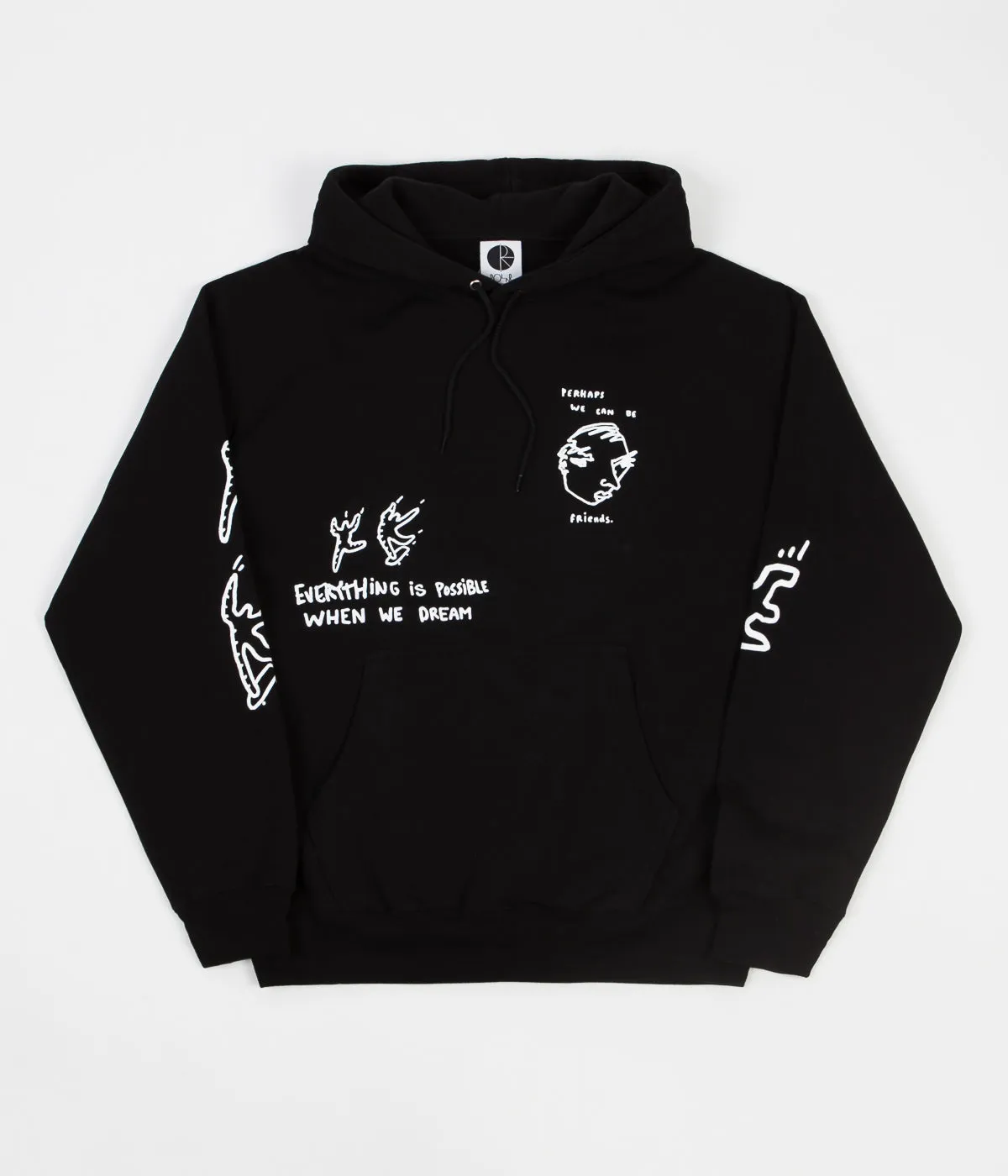 Polar Notebook Hoodie - Black