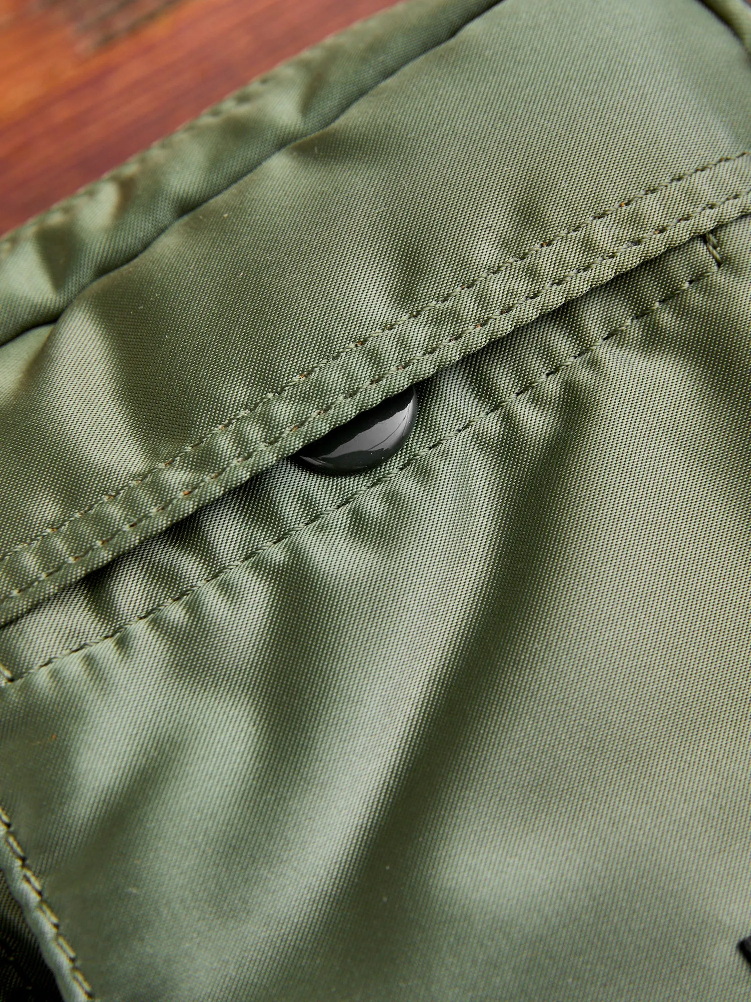 "Tanker" Shoulder Bag (S) in Sage Green