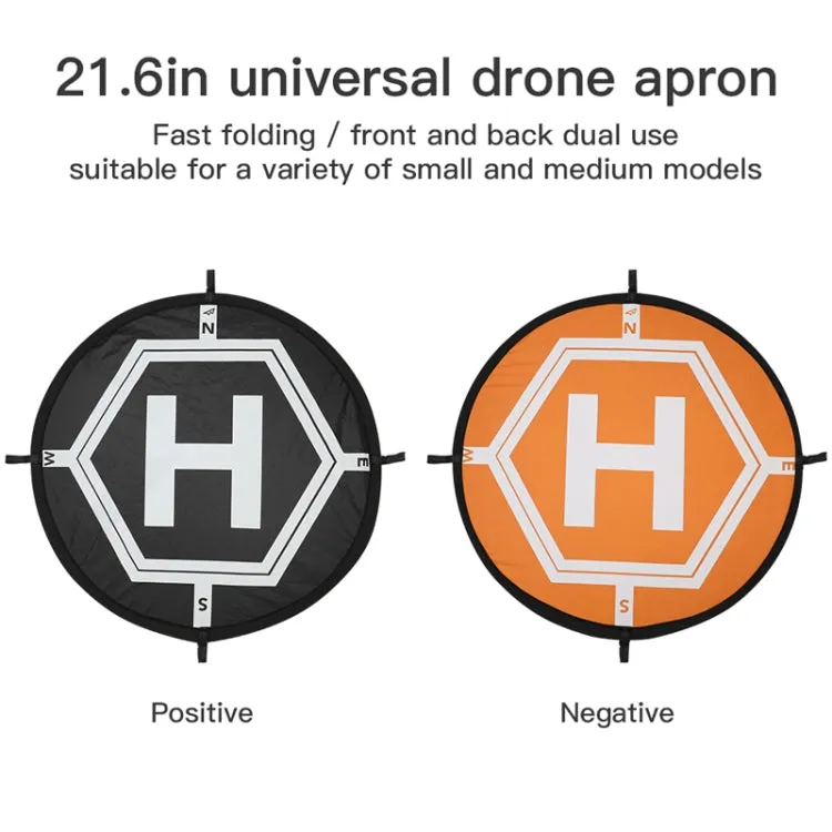 RCGEEK 55cm Round Portable Parking Apron Foldable Landing Pad for DJI Mavic Mini / Air 2S / FPV