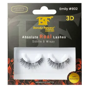 Real 3D Eyelashes - Emily #802 (Subtle & Wispy)