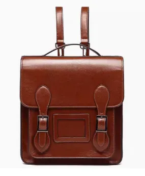 Retro Style Messenger Bag Backpack