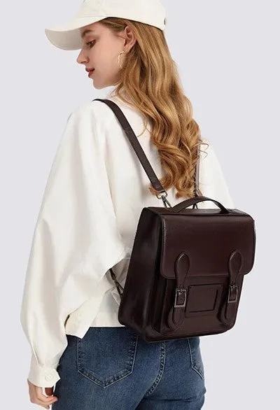 Retro Style Messenger Bag Backpack