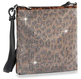 Rhinestones Crossbody Sling