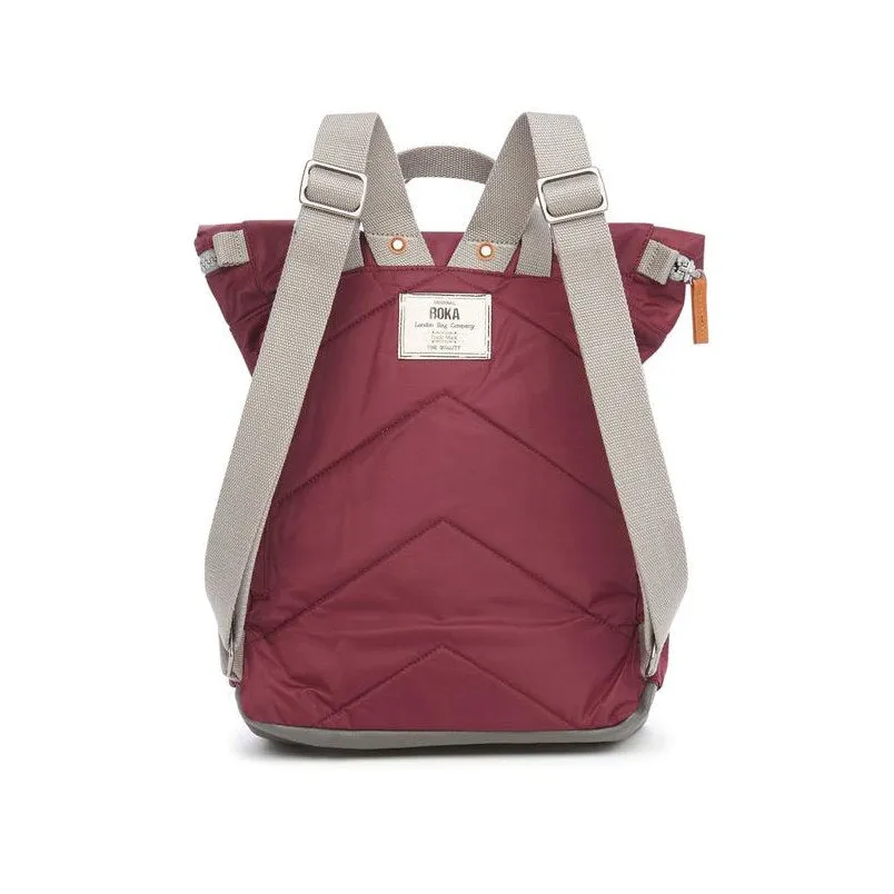 Roka Backpack Canfield B Sustainable Small Plum