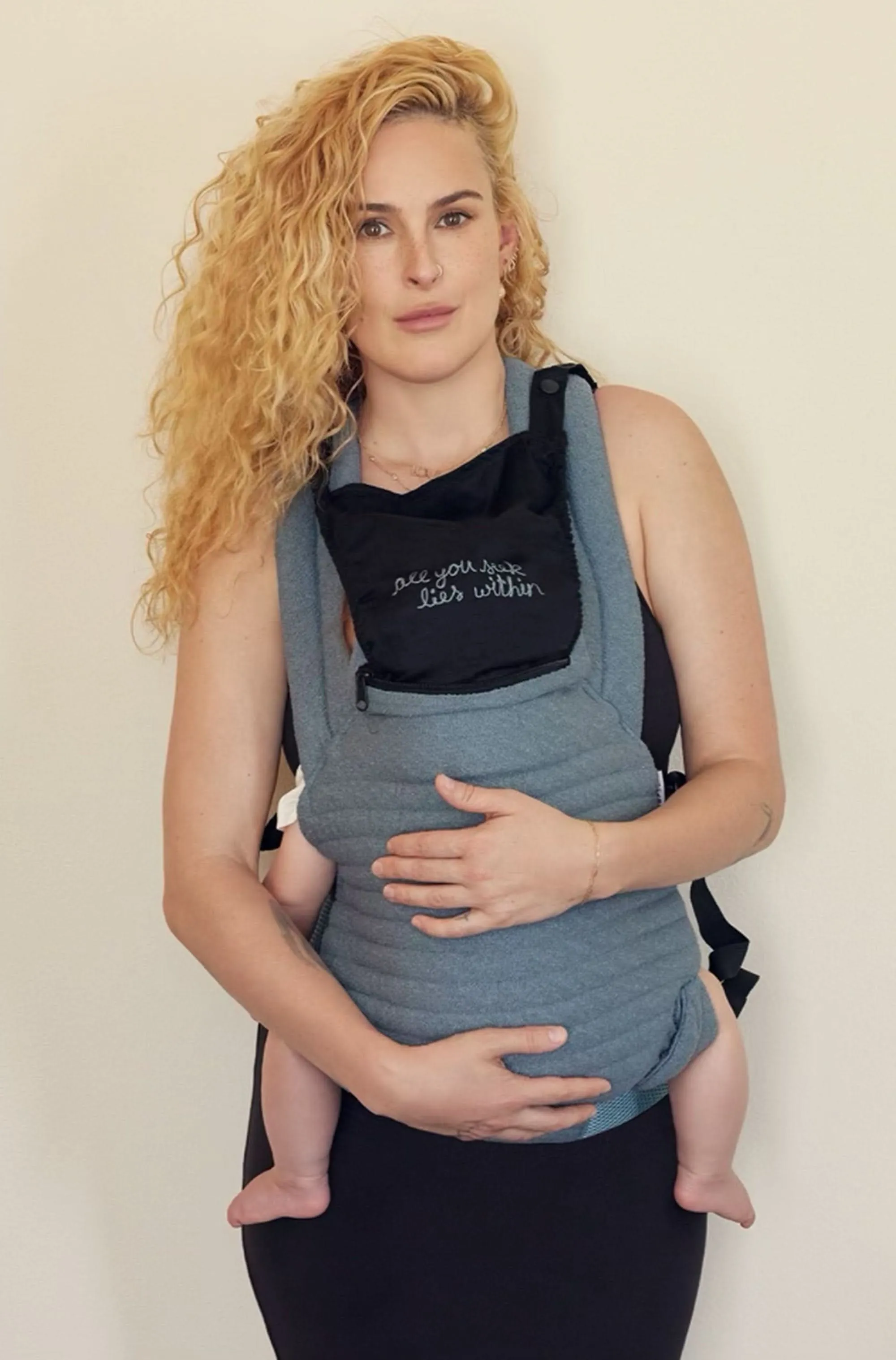 Rumer “Lou Blue” x Bumpsuit - Armadillo Baby Carrier