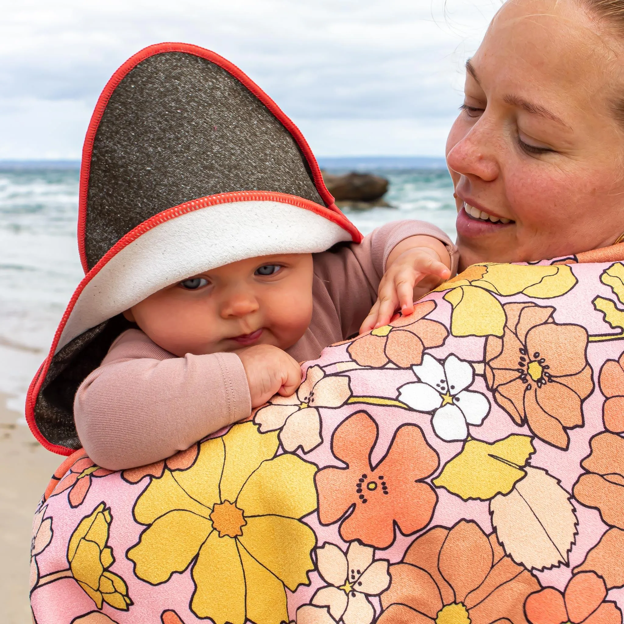 Sand Free Beach Towel, Flower Power