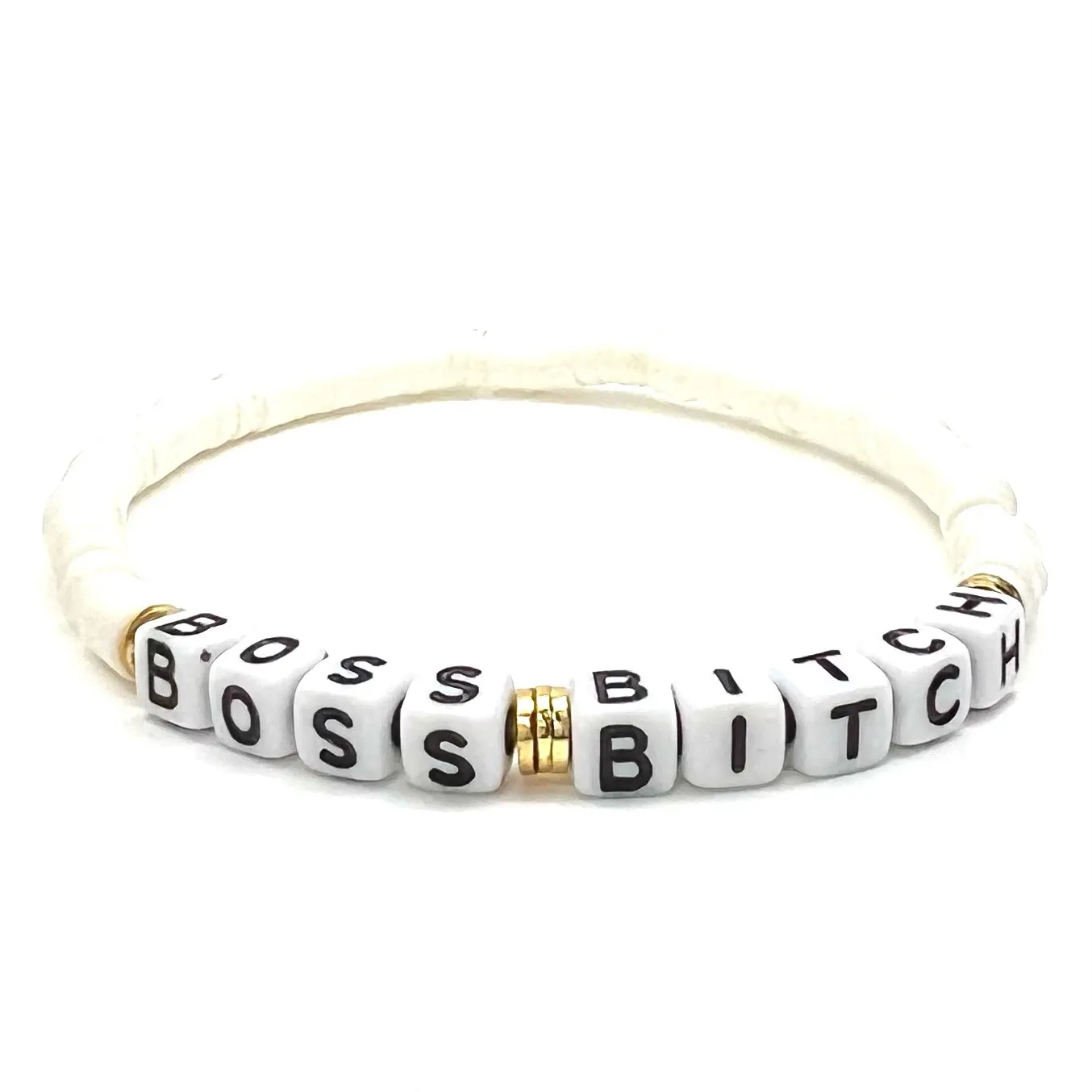 SASSY MINI HEISHI WORD BRACELET