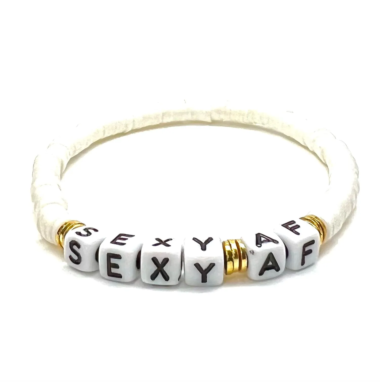 SASSY MINI HEISHI WORD BRACELET