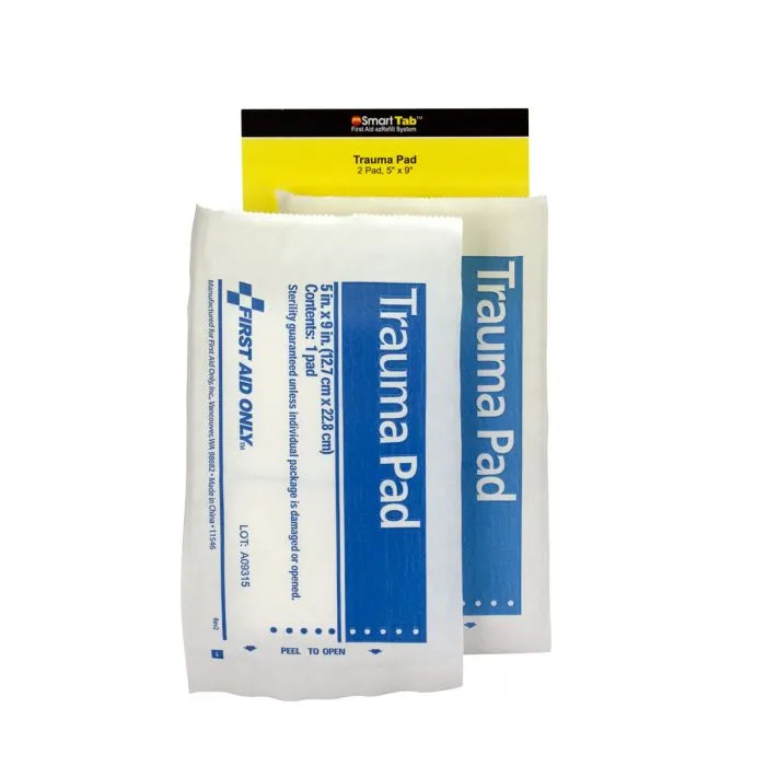 SmartCompliance Refill 5"X9" Trauma Pad, 2 Per Bag