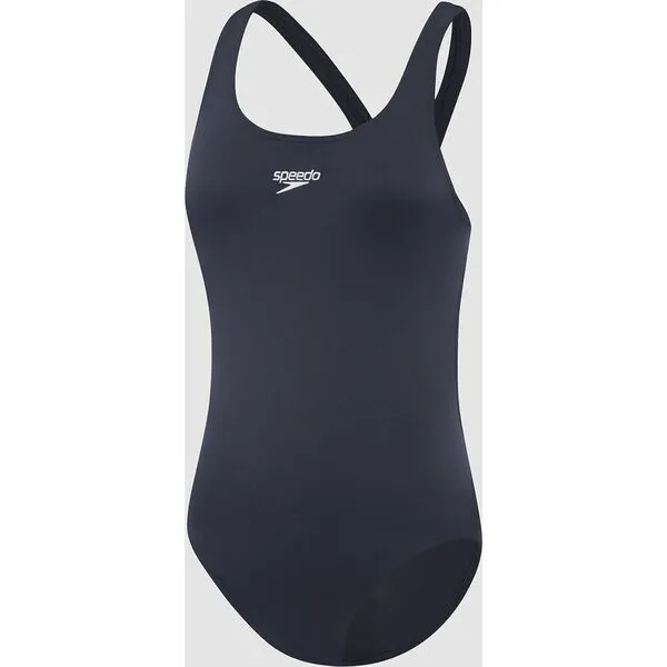 Speedo Girls Endurance   Leaderback Swimsuit - Speedo Navy