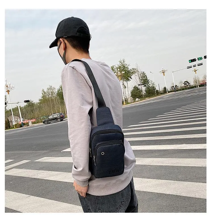 Sport Outdoor  Polyamides and Nylon Messenger bag for Men