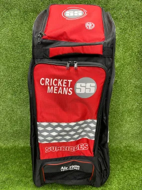 SS World Cup Duffle Cricket Kit Bag (Black & Red)