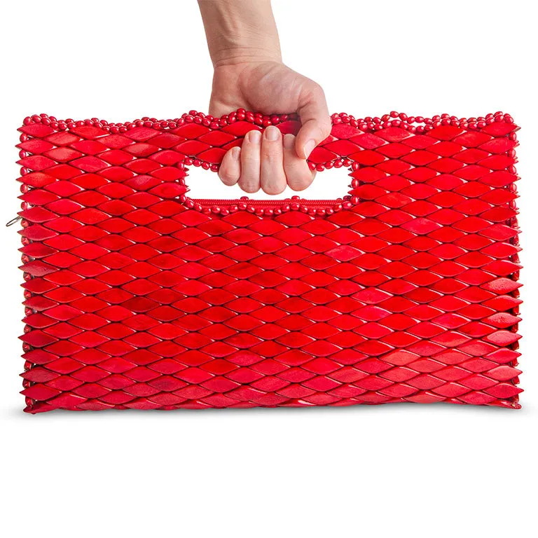 St. Tropez Clutch - Red