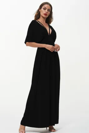 Strappy Neck Maxi Dress