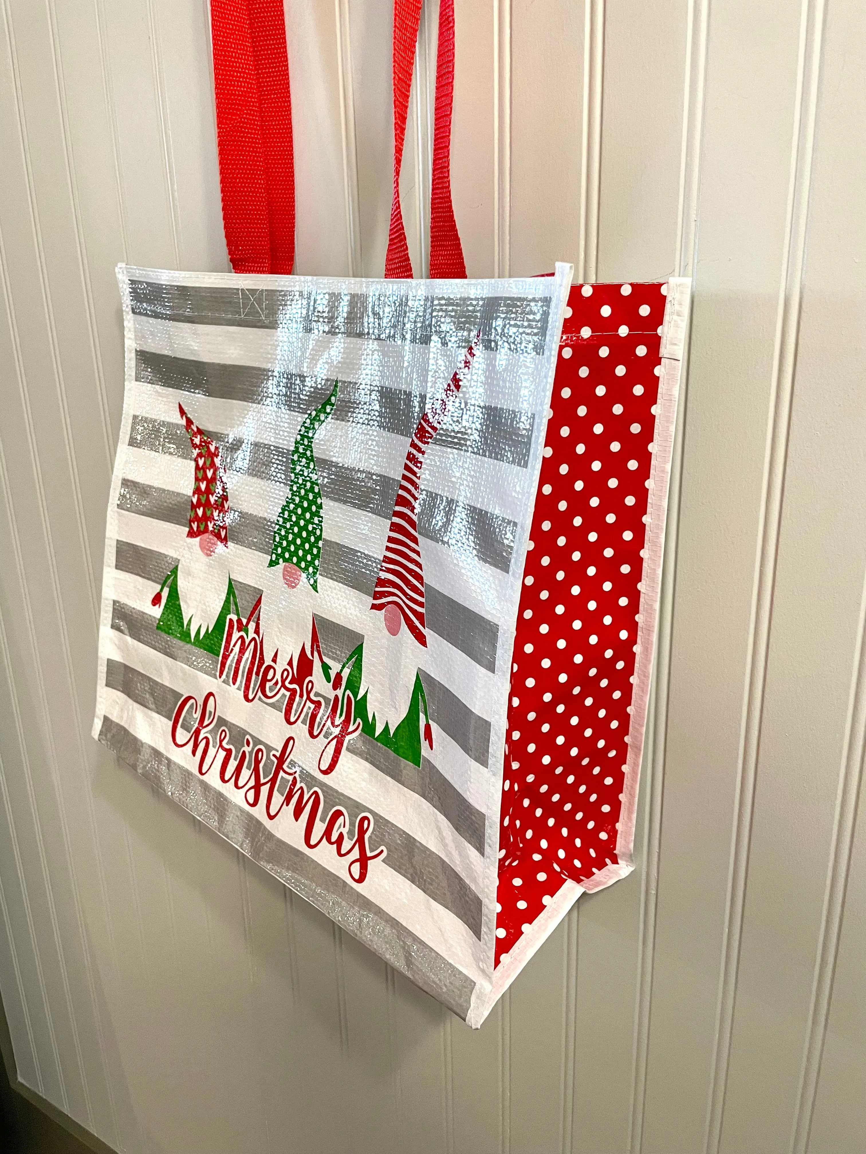 Stripe Gnome Tote