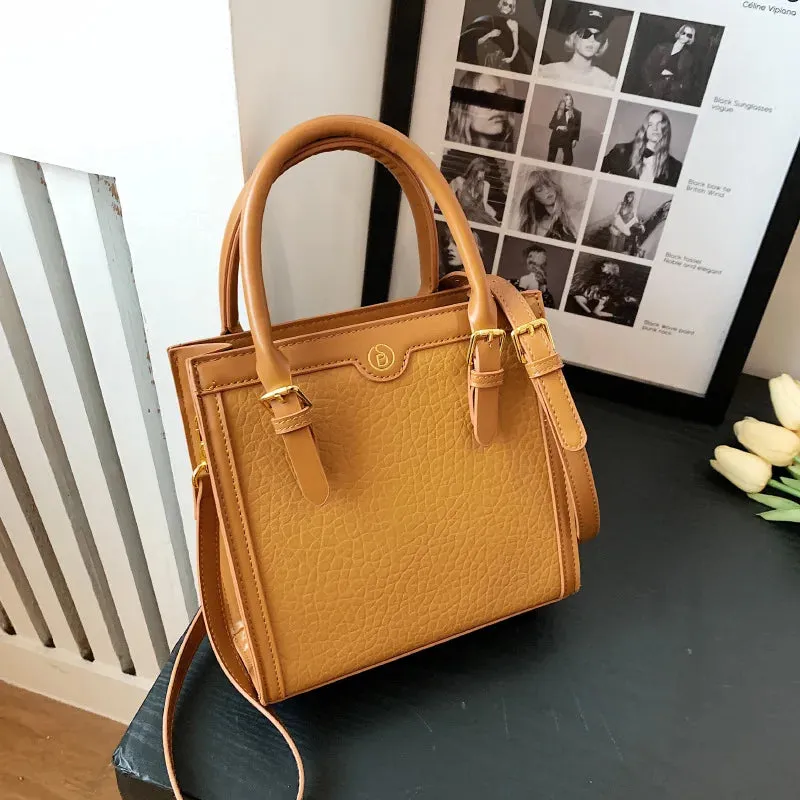 TAVIMART  -  New Luxury Designe Handbags For Women Shoulder Tote Bag High Quality PU Leather Fashion Simple Female Messenger Bags