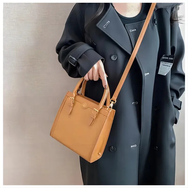 TAVIMART  -  New Luxury Designe Handbags For Women Shoulder Tote Bag High Quality PU Leather Fashion Simple Female Messenger Bags