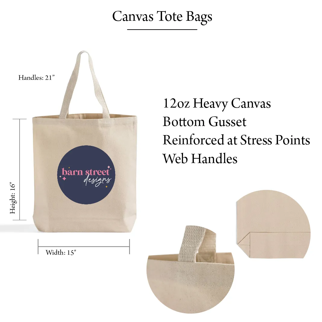 Teacher Mode Canvas Tote Bag