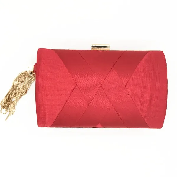 The Lattice Clutch Bag in Various Colours