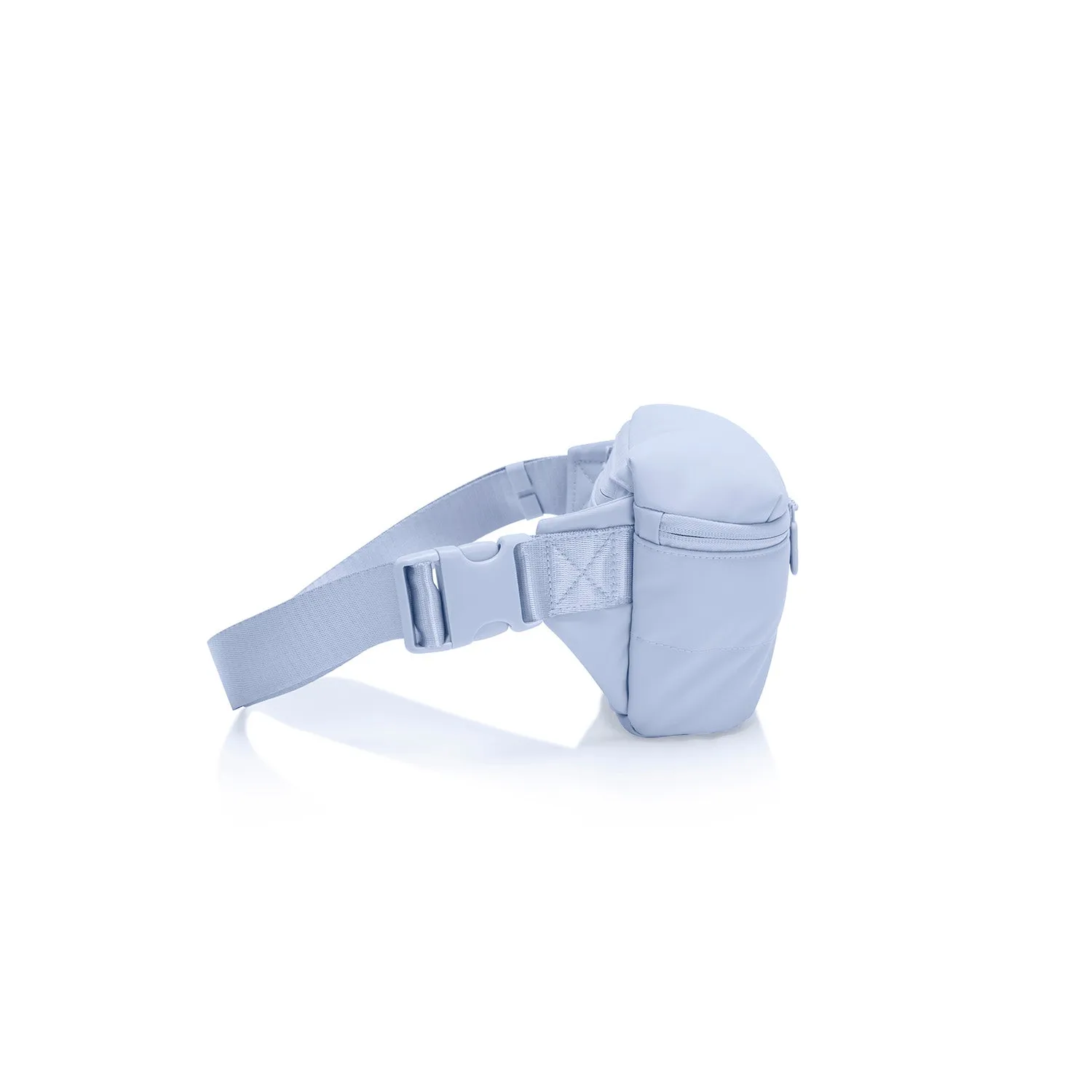 The Puffer Mini Waist Bag - Light Blue