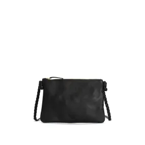 Thinna clutch Shiny lamb Black