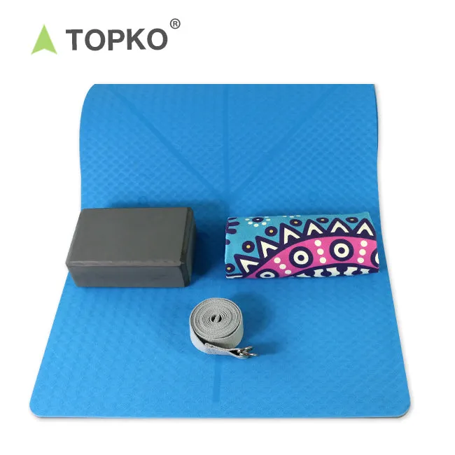 TPE Yoga Mat Set