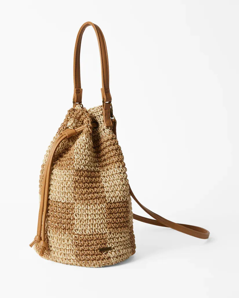 Travel More Straw Bag