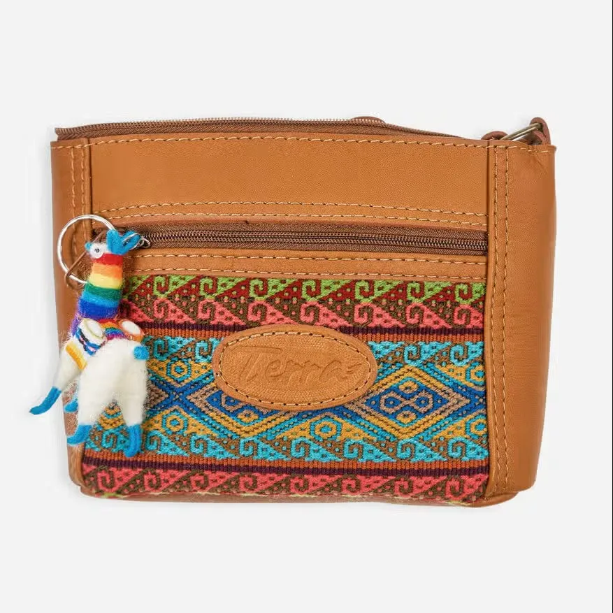 Tupac Leather Crossbody, Ecuador