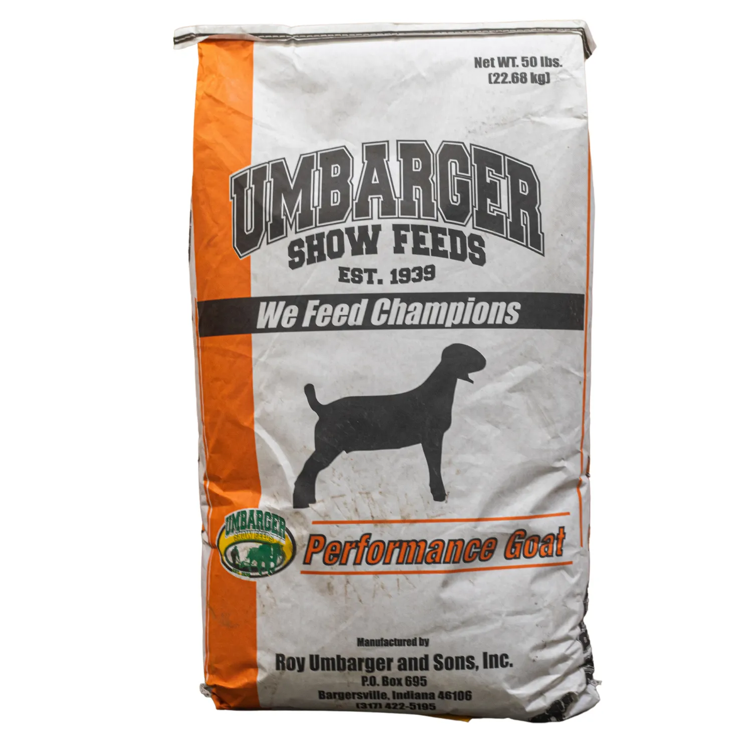 Umbarger Prevail Pelleted Show Goat Feed