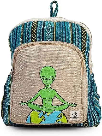 Unique Alien Print Bag-Inspired Fashion