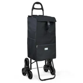 VOUNOT 6 Wheels Stair Climbing Shopping Trolley, with 35L Insulated Bag