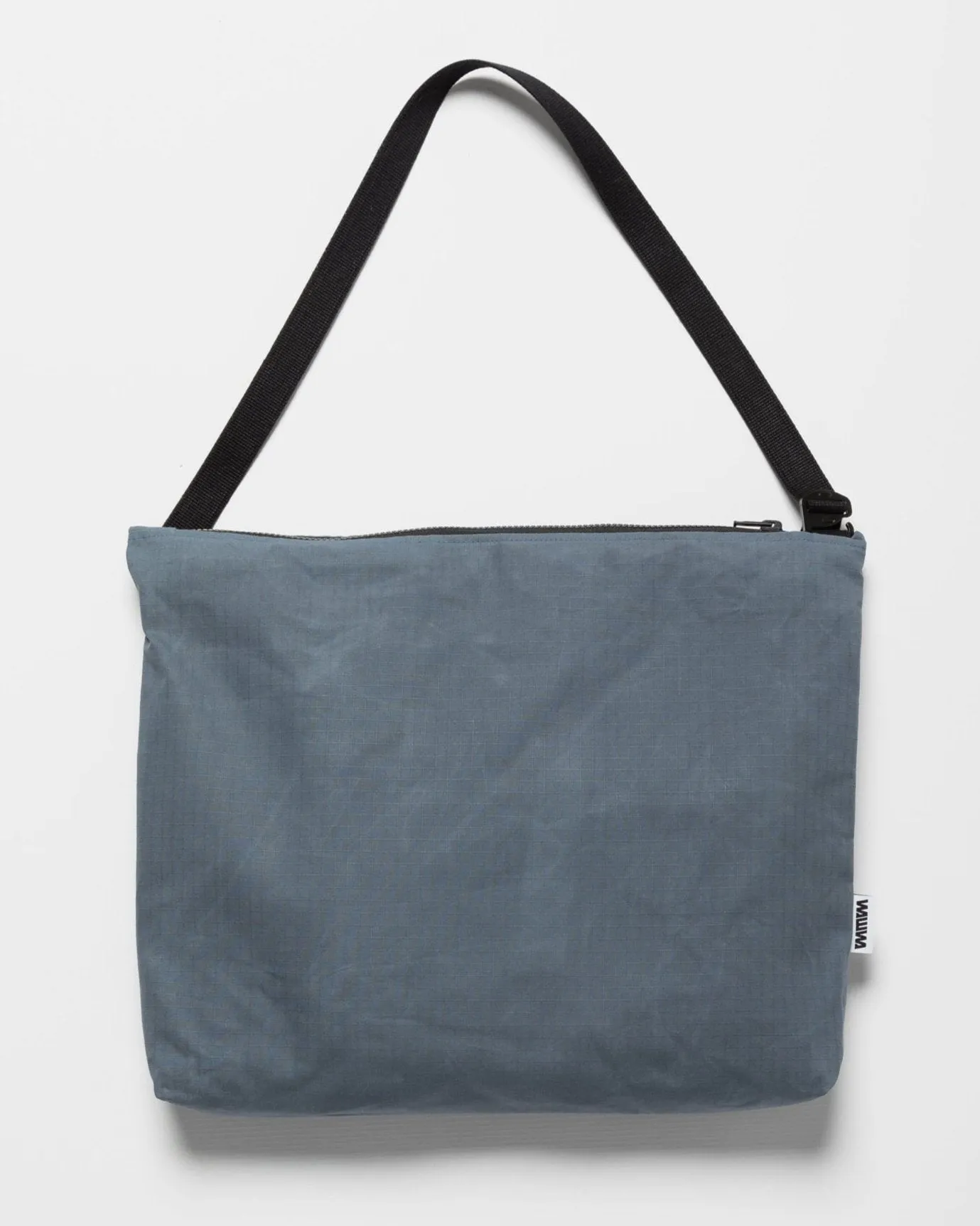 Water Resistant Messenger Bag - Slate Blue